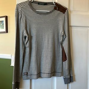 Women’s large Ralph Lauren striped sweater